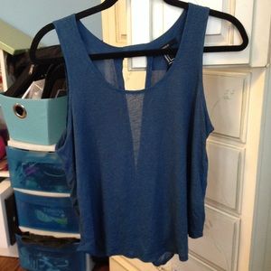 Cut-out back Dressy Top